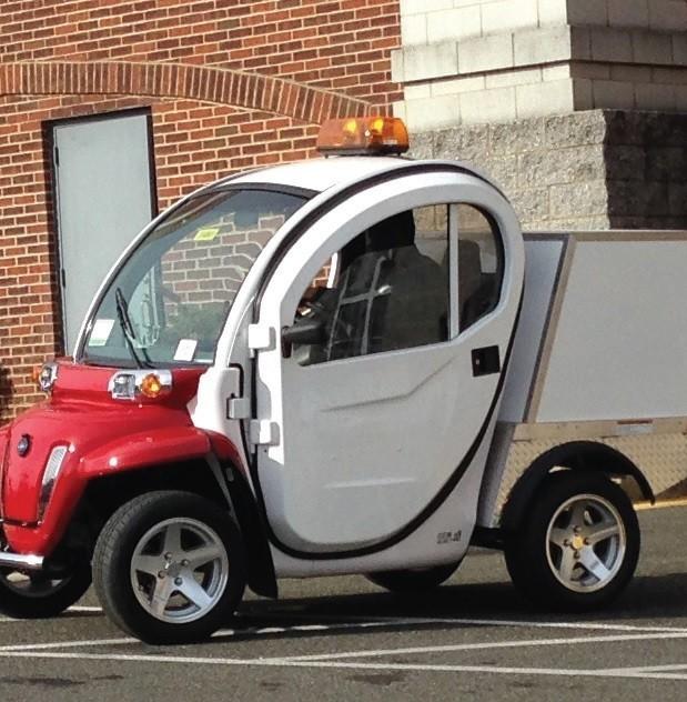 Hyattsville’s three new electric cars look like “glorified golf carts,” said