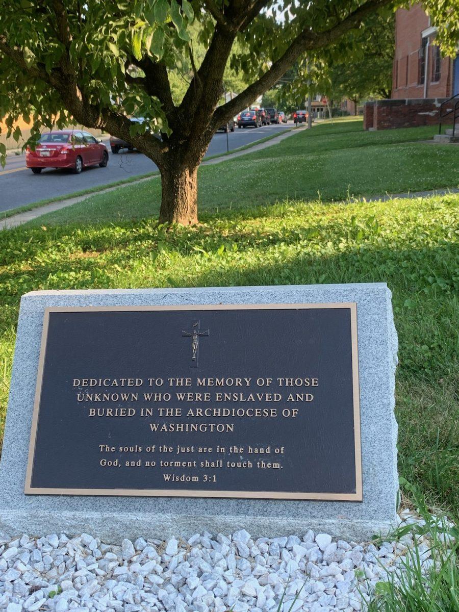 New memorial in St. Mary of the Mills Catholic church’s cemetery
Photo Credit: Chris Folks
