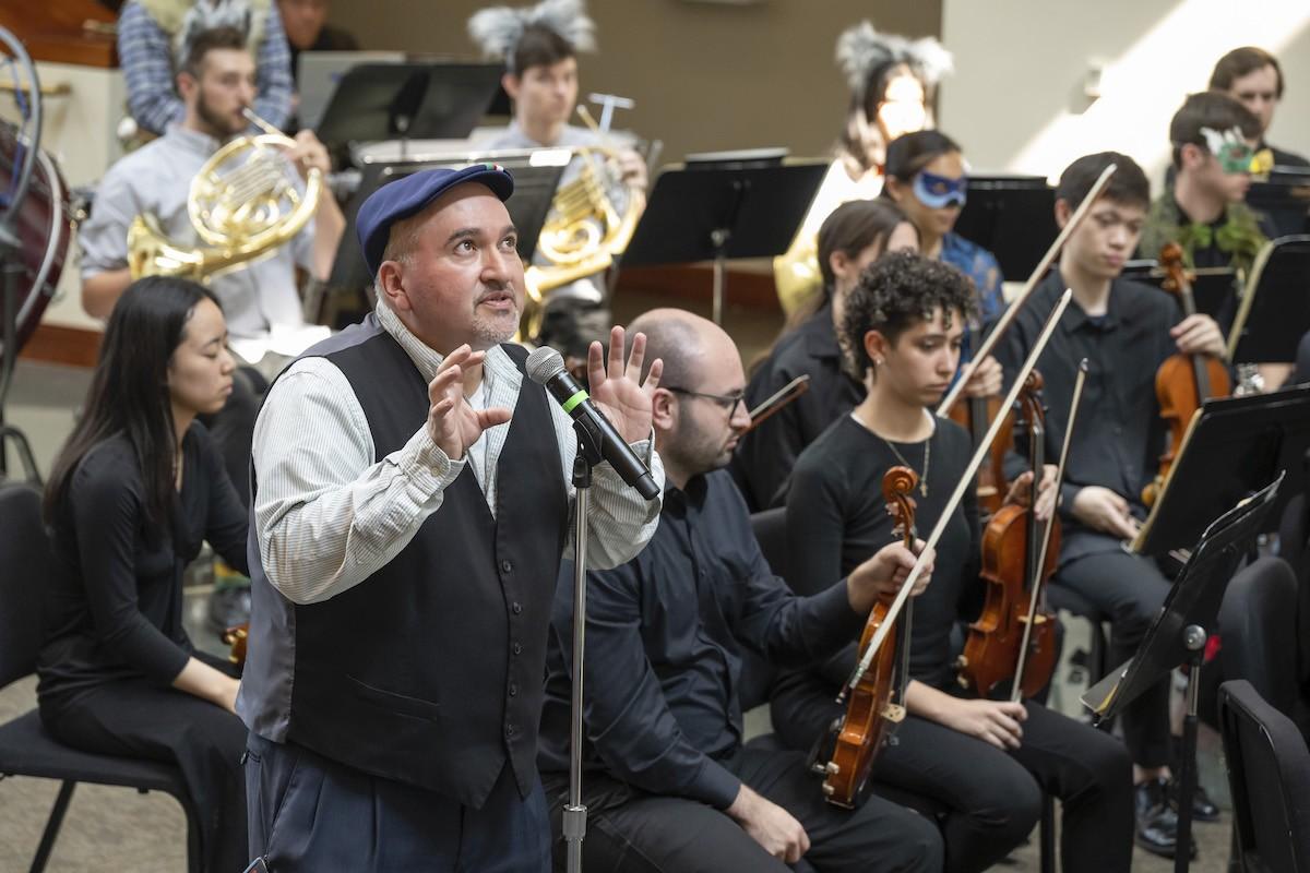 Edgar Moctezuma and NOI+F musicians
Courtesy of Lisa Helfert
