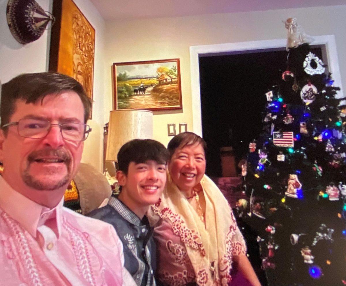 Christmas with the Conaty family in their West Laurel home.
