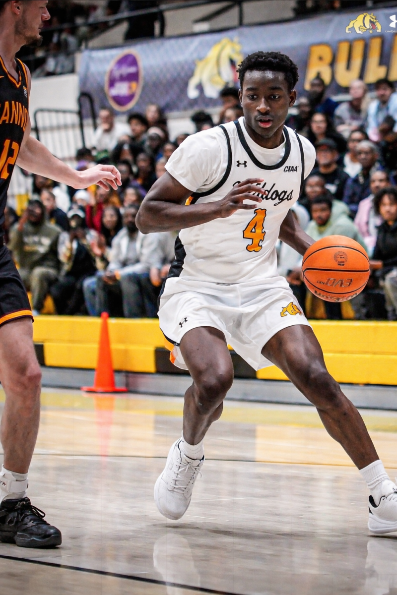 Laurel native Amadou Kaloga just completed his freshman season at Bowie State University. 
