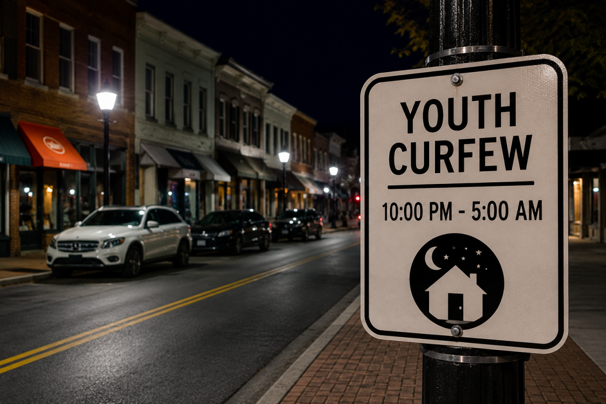 The City of Laurel has issued a youth curfew effective June 18.