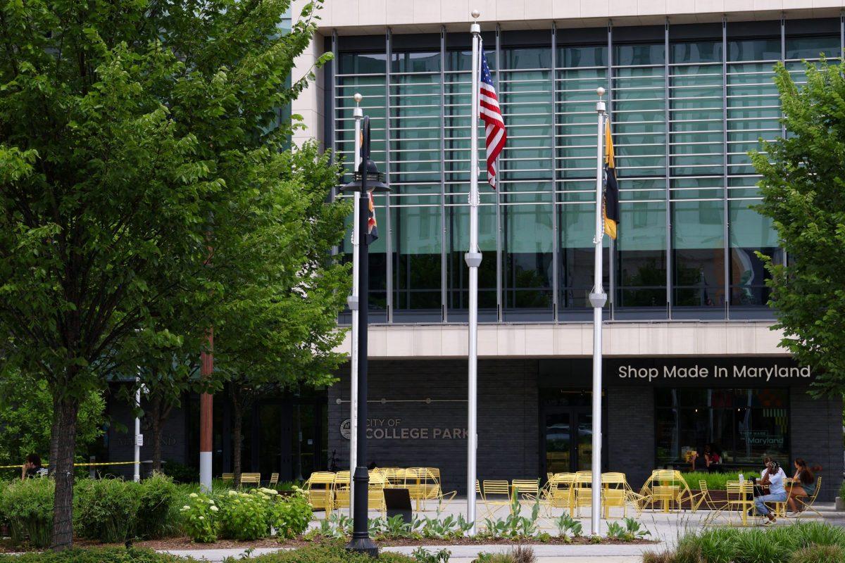 College Park’s energy-efficient City Hall earned a gold LEED designation when it opened in 2021. Now, the city is working toward a jurisdiction-wide rating that measures sustainability of energy, water and even quality of life. Photo by Jonathan Peter Belling
